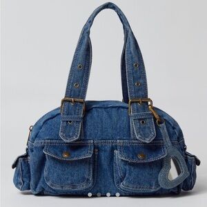 Urban Outfitters Denim Blue Shoulder Bag